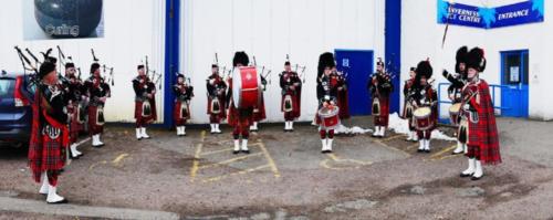 Scotland pipes and drums